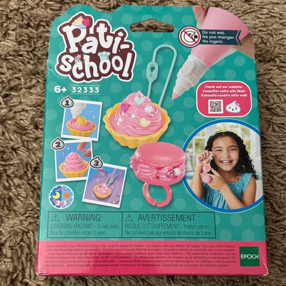 Pati School Mini Dessert Ring Playset - Pink